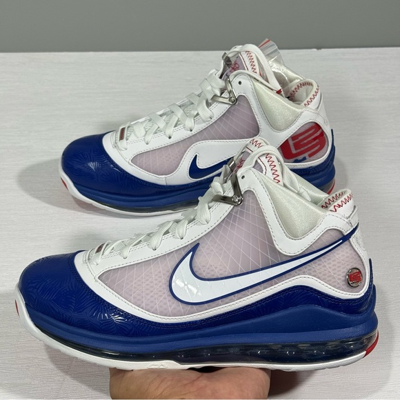 Nike LeBron 7 Los Angeles Dodgers Baseball Stich Men's Size 8M/9.5W BRAND NEW! - Picture 7 of 14